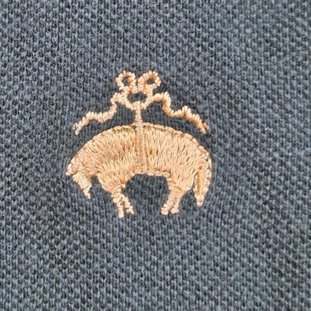 Brooks Brothers Polo Shirt Mens XL Golden Fleece Logo Pique Cotton Made in USA - Picture 5 of 7